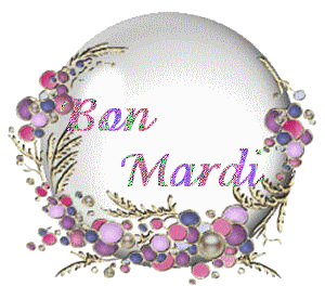 Gif animé Bon mardi boule